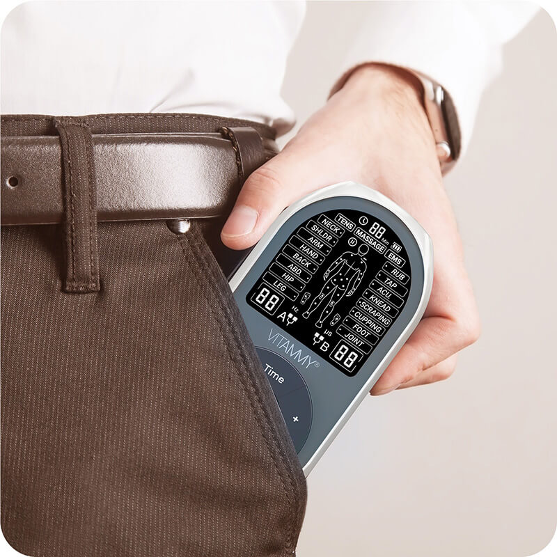 elektrostimulátor do vrecka